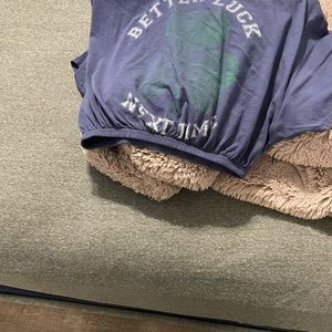 AEO spin crop tee